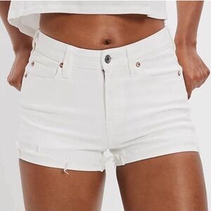 American Eagle Outfitters Crisp White Jean Shorts